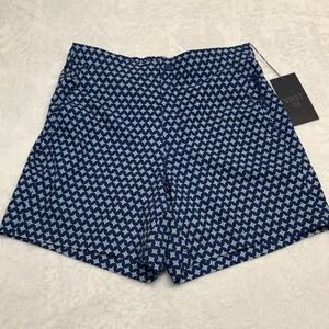 VRST Men's 6" Inseam Resort‎ Short Relaxed Blue Printed Small NEW